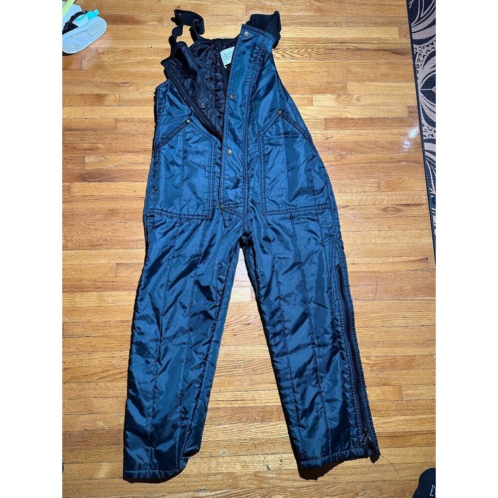 RefrigiWear Insulated Snow Bib Overalls – Kids Size S/P